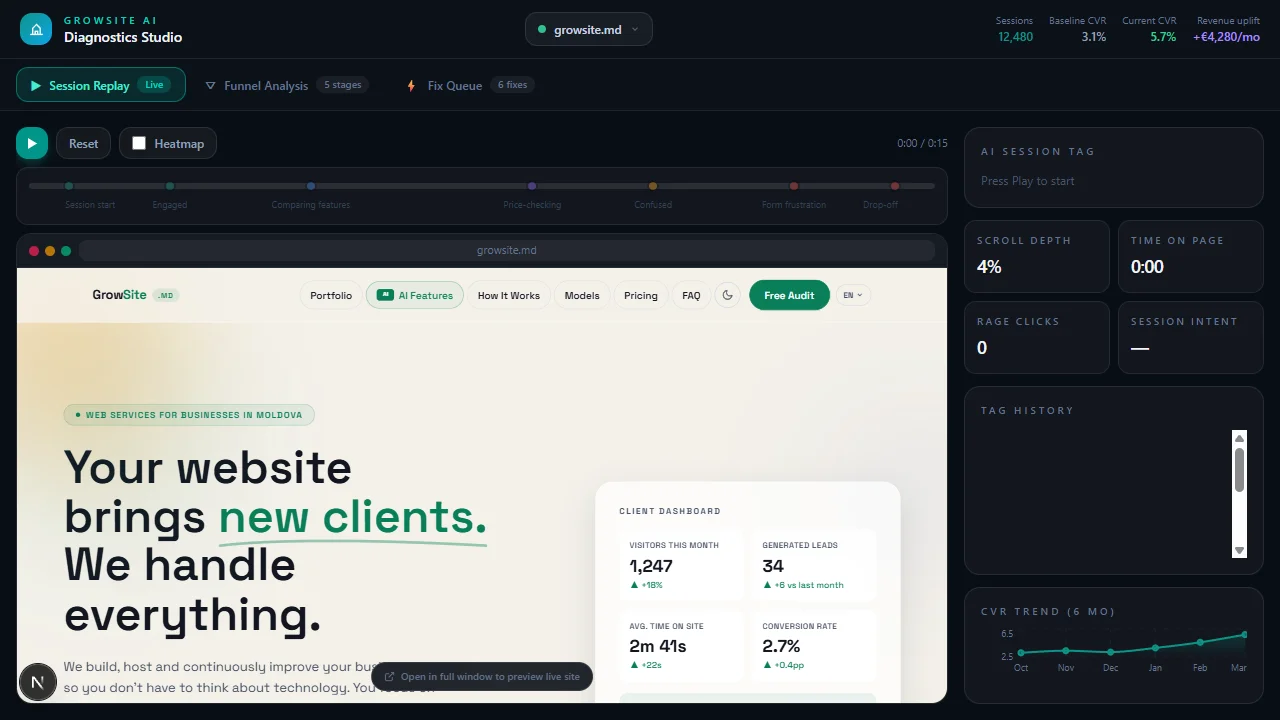 AI Diagnostics Studio